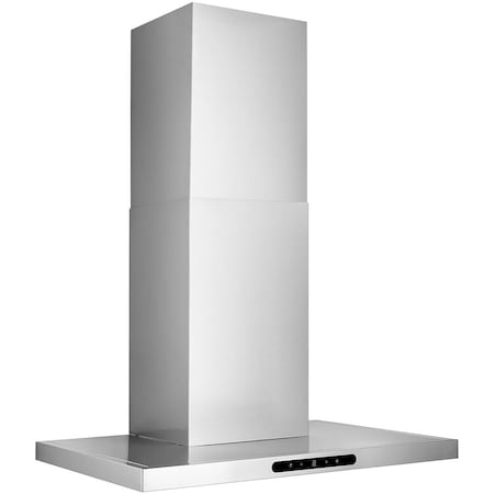 Broan-Nutone ELITE 36-in. T-Style Chimney Range Hood with 640 MAX CFM and CRT Touch Control EWT1366SS